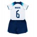 England Harry Maguire #6 Hjemmedraktsett Barn VM 2022 Korte ermer (+ Korte bukser)